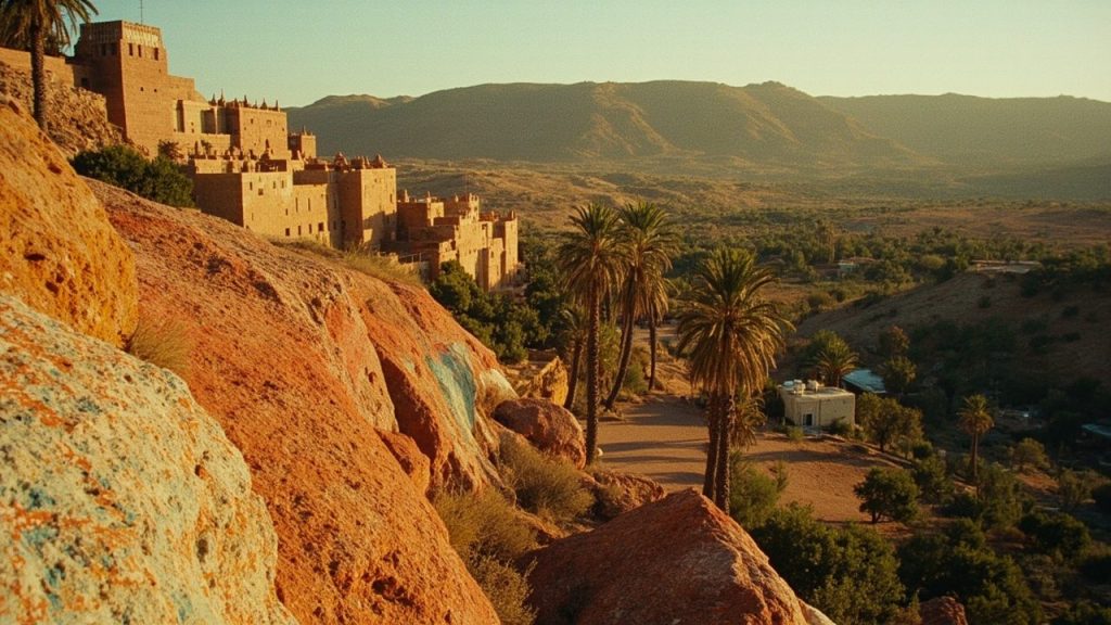 tafraout maroc: voyage poétique et détente dans l’anti atlas