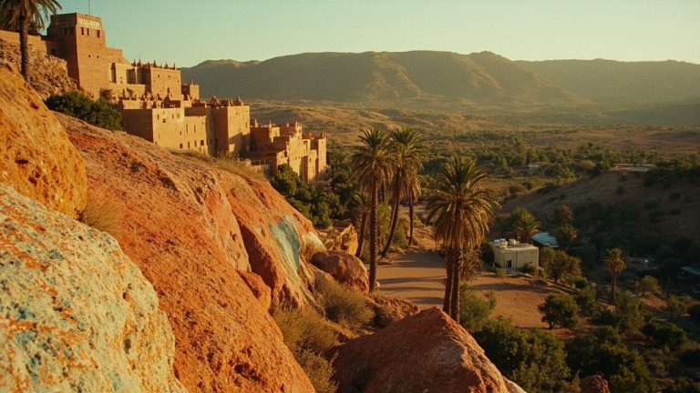 tafraout maroc: voyage poétique et détente dans l’anti atlas