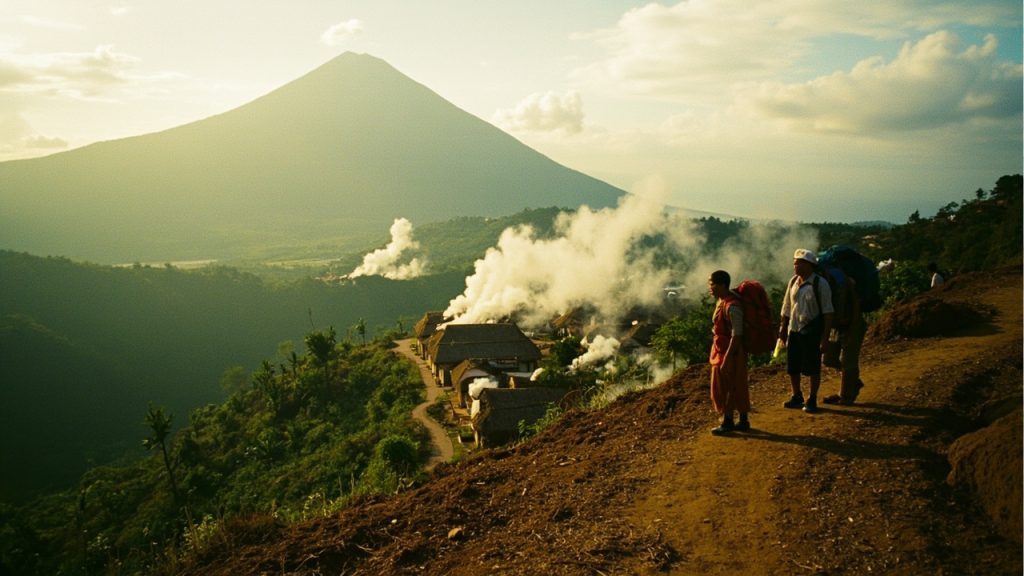 bajawa flores: treks et villages ngada pour paysages uniques
