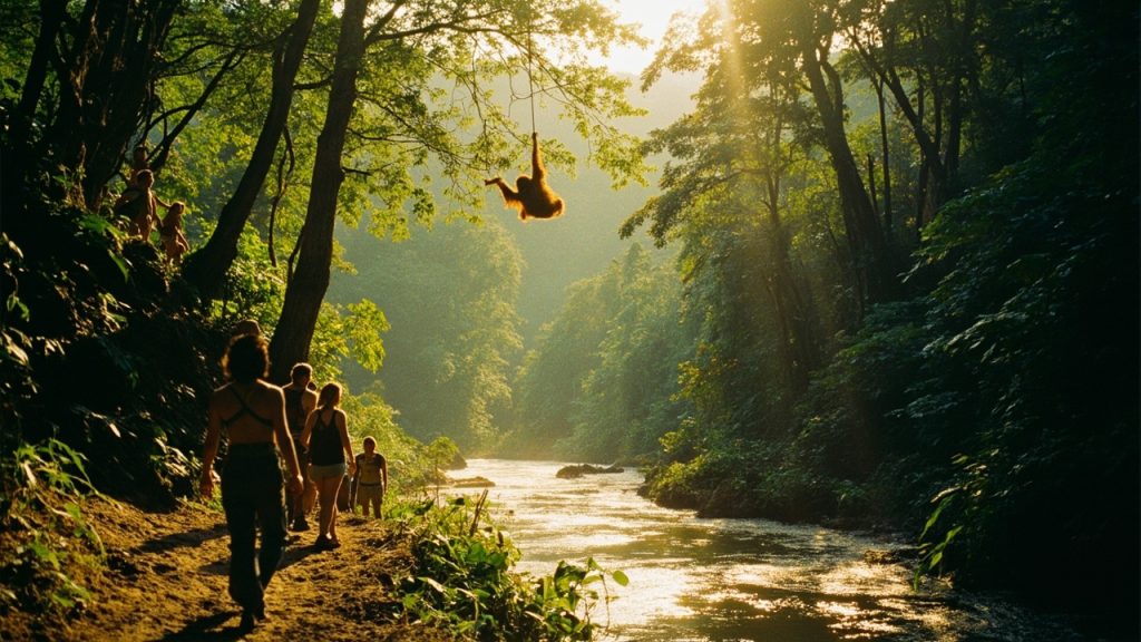 bukit lawang: trek pour observer les orangs outans