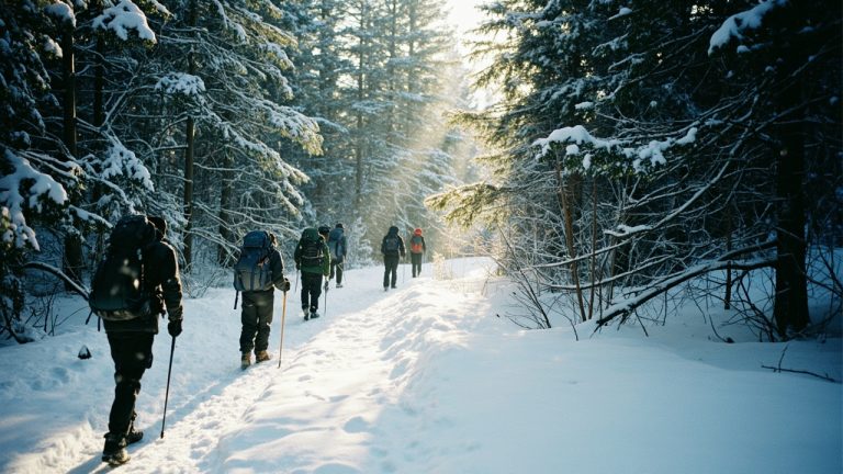 randonnée hivernale au parc jacques cartier: conseils