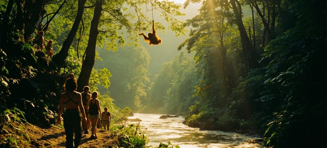 bukit lawang: trek pour observer les orangs outans