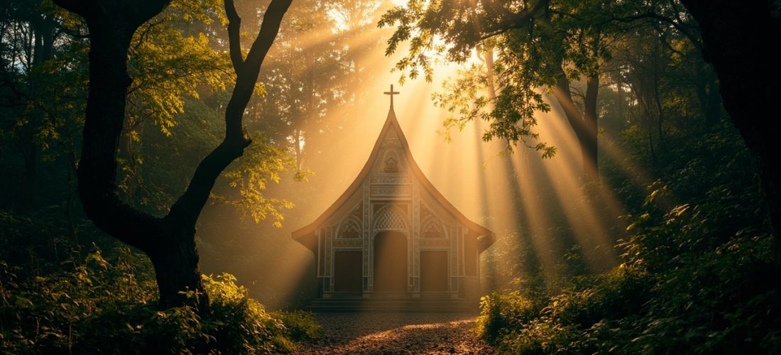 djawatan forest: cathédrale de trembesi près de banyuwangi