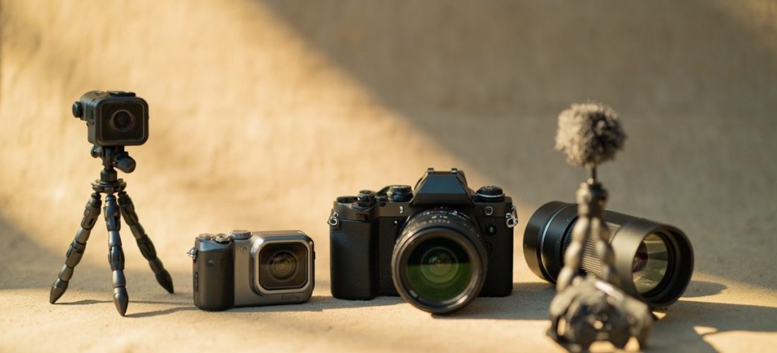 matériel photo et vidéo en voyage: léger et polyvalent
