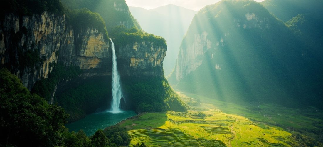 vallée d’harau: cascades et rizières, voyage inoubliable
